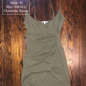 Charlotte Russe Green Dress